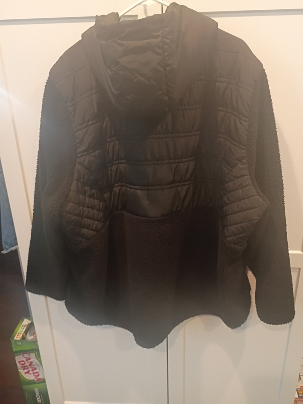 Maurices Black Quilted Jacket with Silver Zipper - Picture 8 of 8